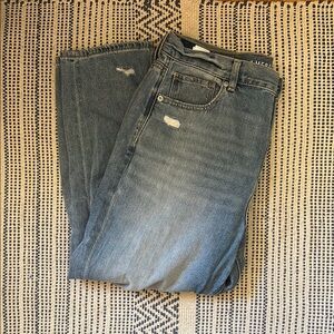 American Eagle Outfitters Mom Ripped Jeans